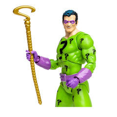 McFarlane Toys DC Multiverse The Riddler 7in back view shows articulation range.