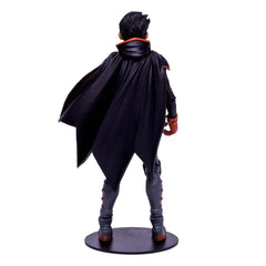 McFarlane Toys Robin Infinite Frontier costume close-up highlighting DC Future State design.
