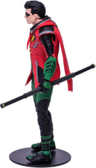 Robin's collapsible quarterstaff accessory detailed for dynamic action poses and dioramas.