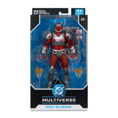 McFarlane Toys Rocket Red Brigade poseable figure for shelf or desk
