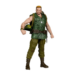 McFarlane Toys DC Multiverse Sergeant Rock front view for display