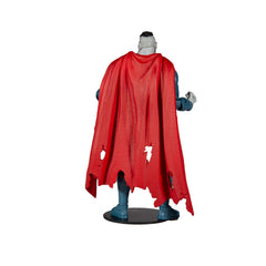 McFarlane Toys DC Multiverse Superman Bizarro base included to stabilize display.