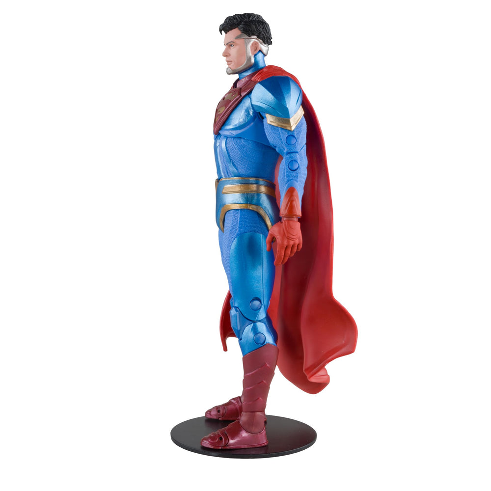 McFarlane Toys DC Multiverse Superman art card with back biography
