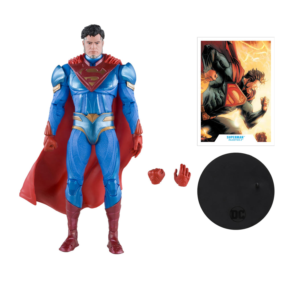 McFarlane Toys DC Multiverse Superman base for stable shelf display
