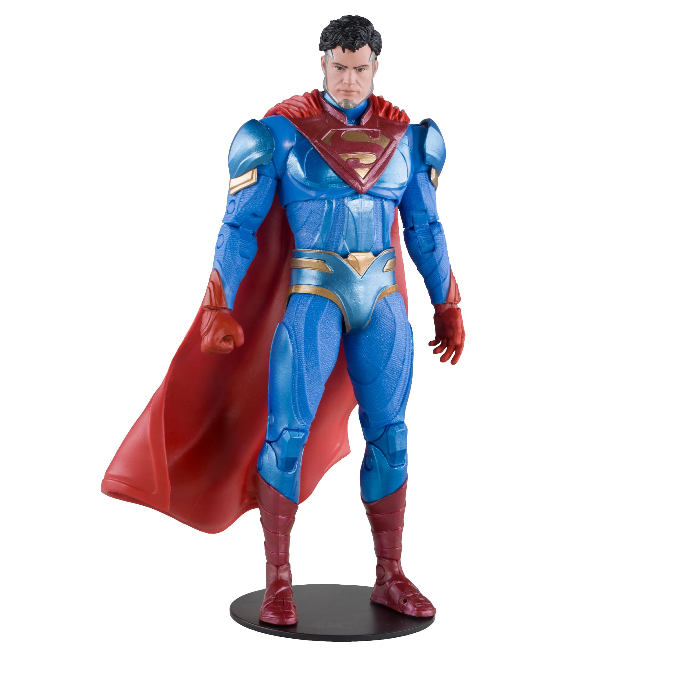 McFarlane Toys DC Multiverse Superman Injustice 2 portrait with iconic suit details
