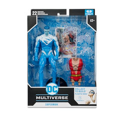McFarlane Toys Superman JLA 7in close-up head highlights sculpt