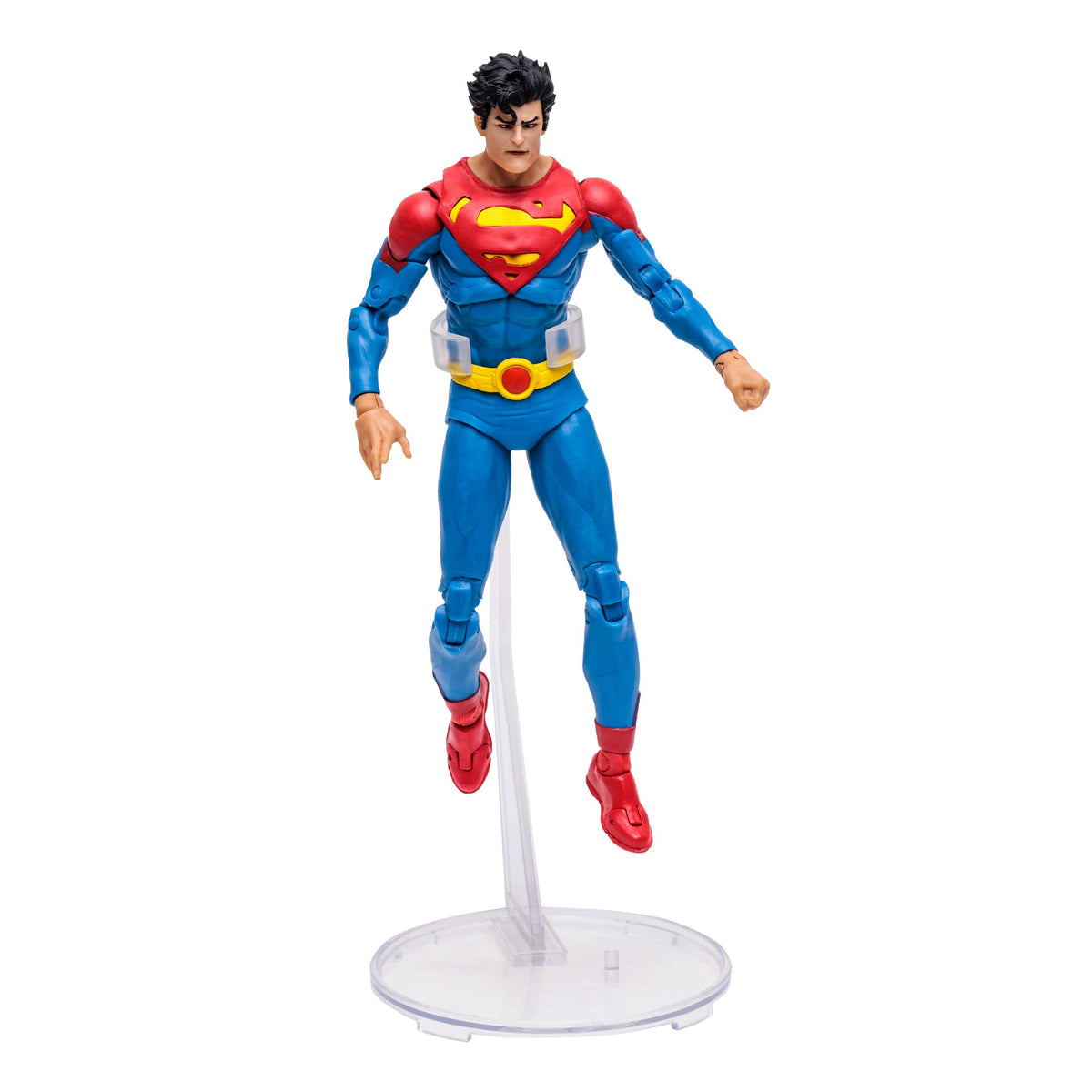 McFarlane Toys DC Multiverse Superman Jon Kent Future State figure in detailed 7-inch scale for display