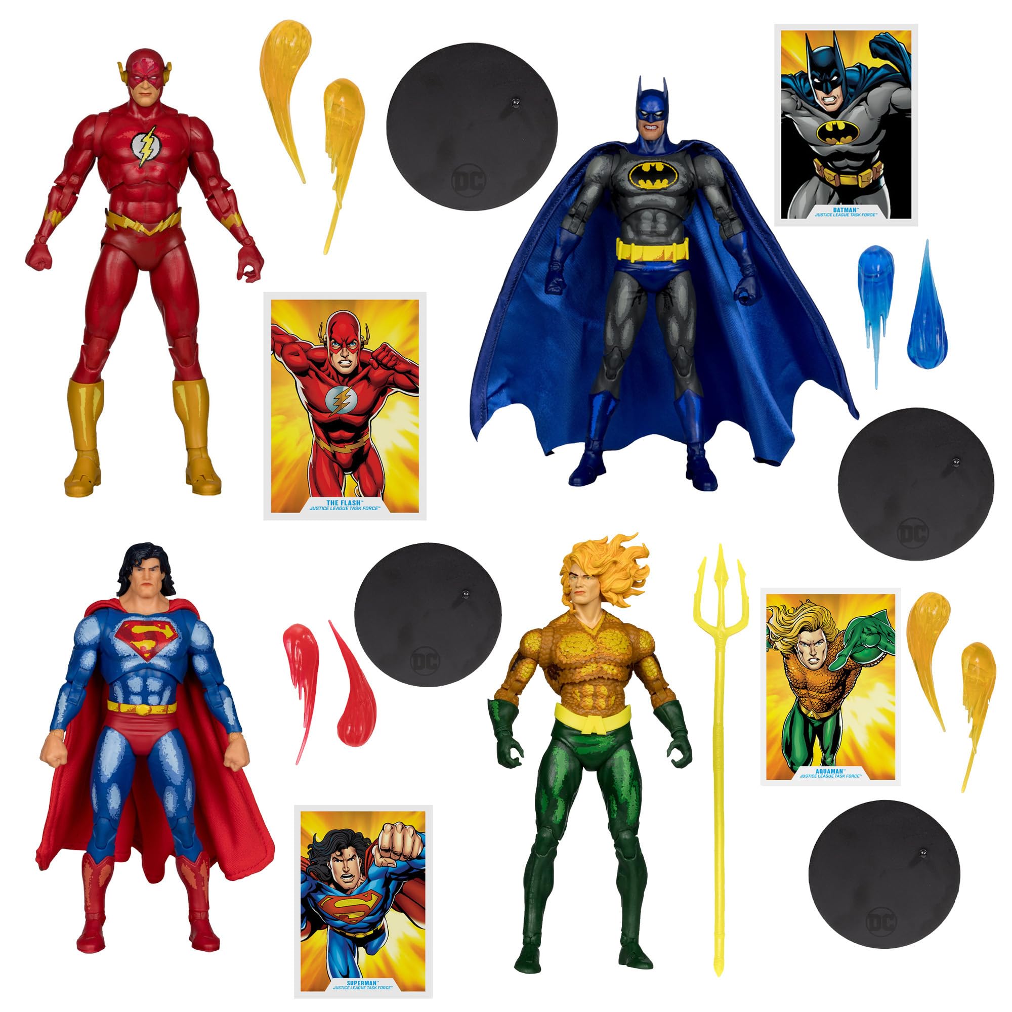 McFarlane Toys DC Multiverse Task Force Batman figure ready for dramatic poses