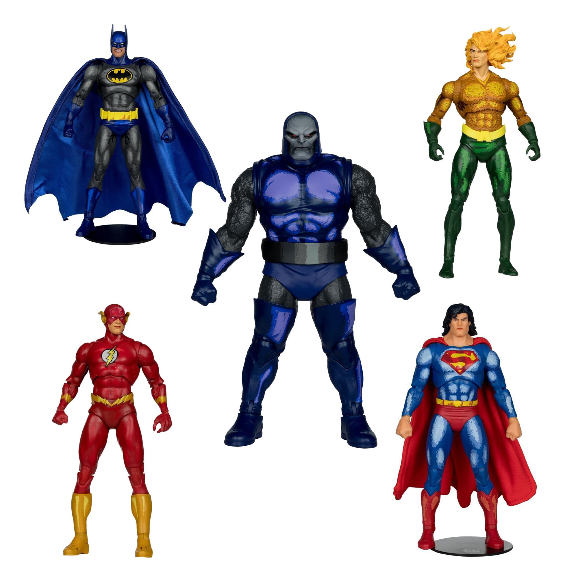McFarlane Toys DC Multiverse Task Force The Flash figure positioned for speedy action