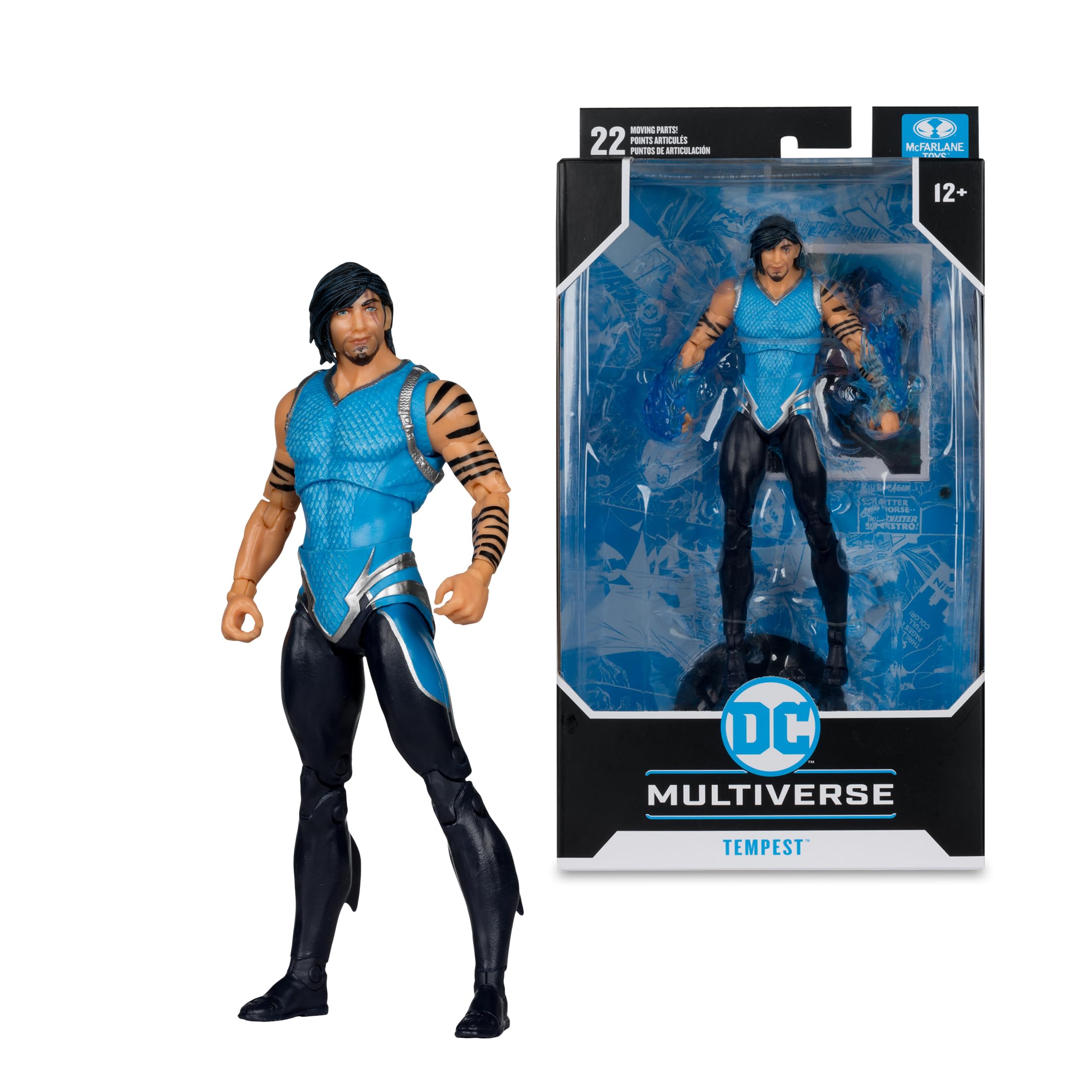 Ultra articulation with 22 joints highlighted on Tempest