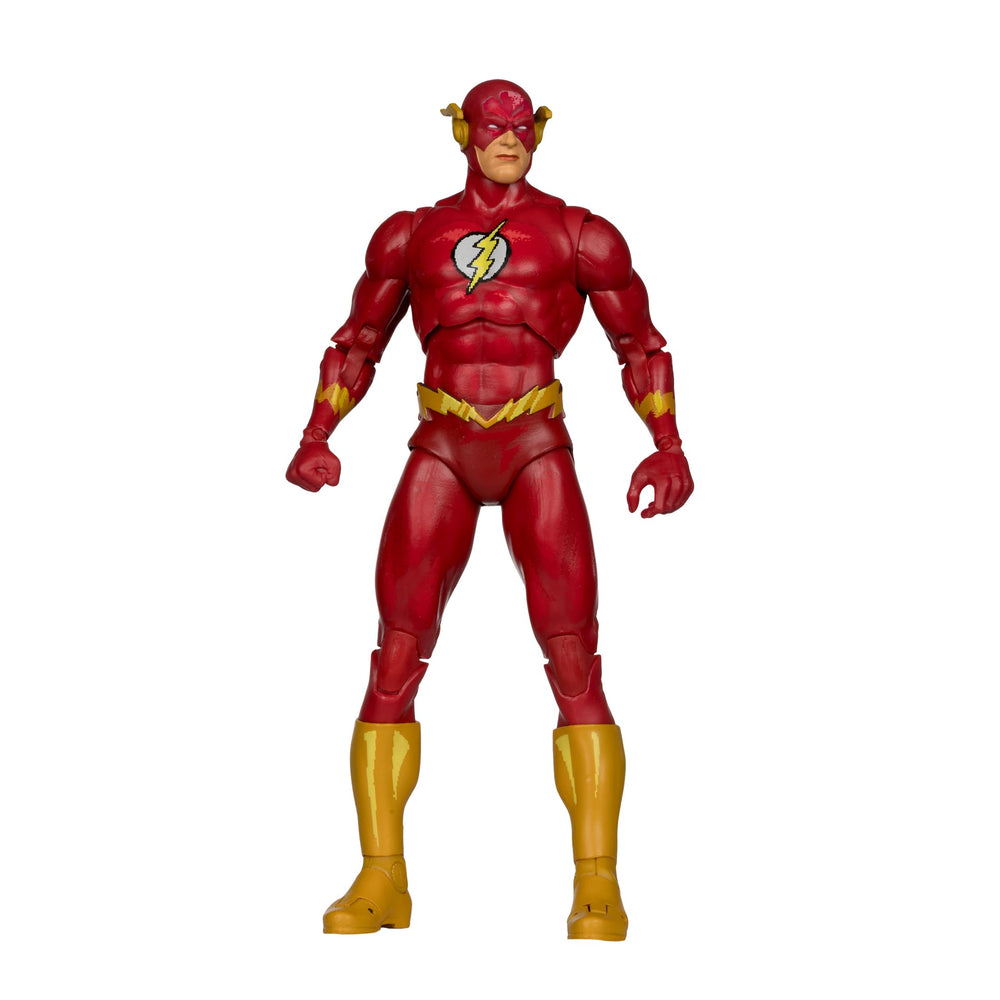 McFarlane Toys DC Multiverse The Flash front view for display-ready posing