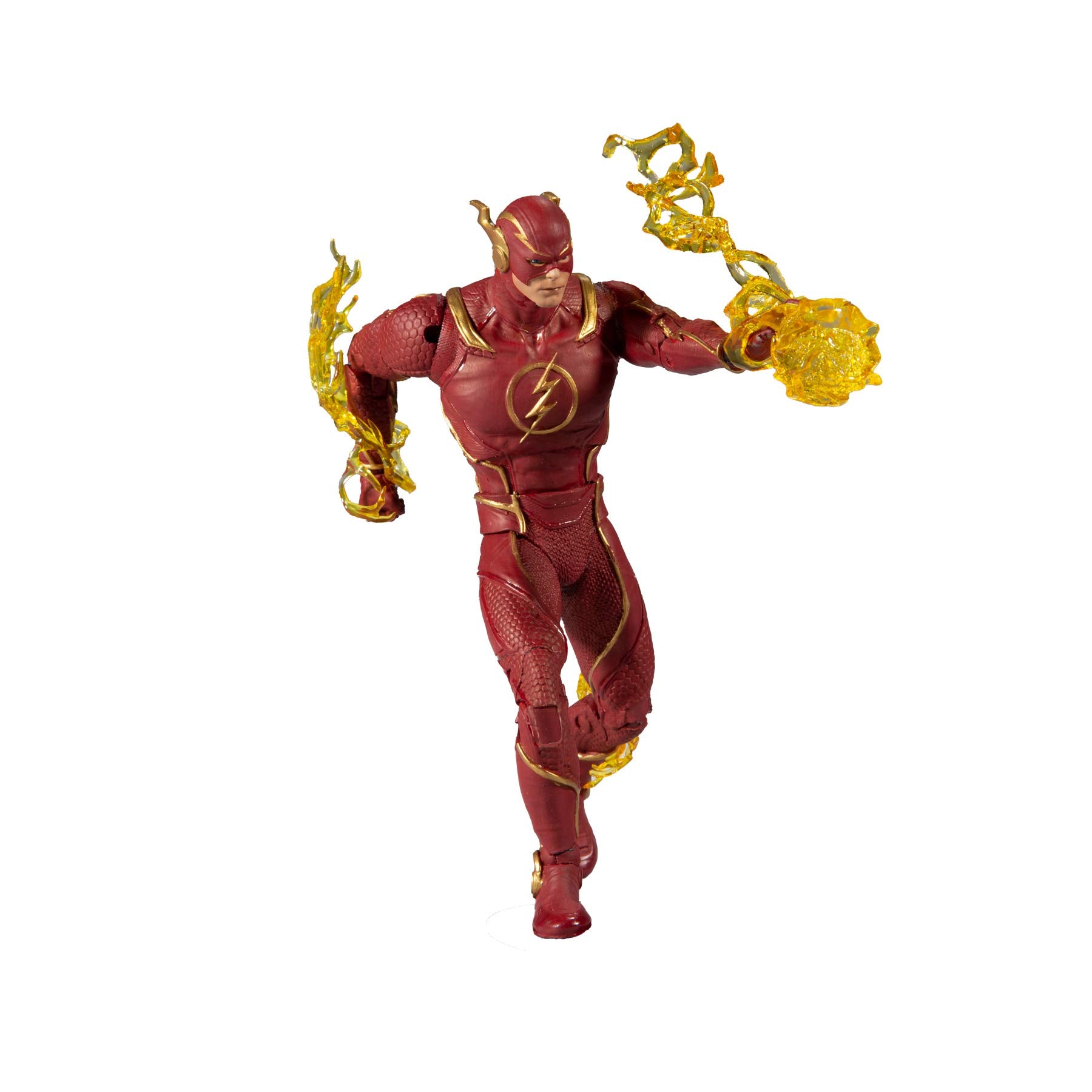 McFarlane Toys DC Multiverse The Flash figure in heroic display pose, ideal for collectors.