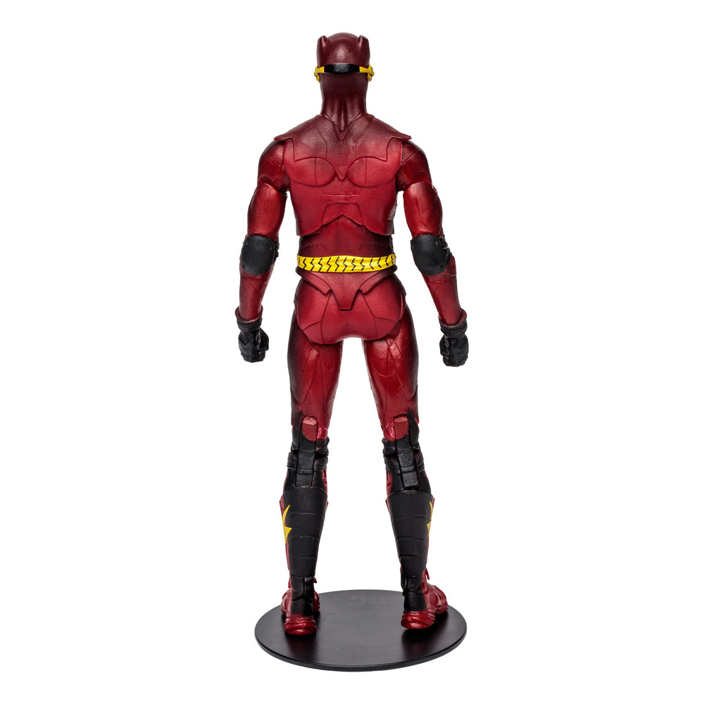 McFarlane Toys The Flash Movie 7-Inch base stand for stable posing.