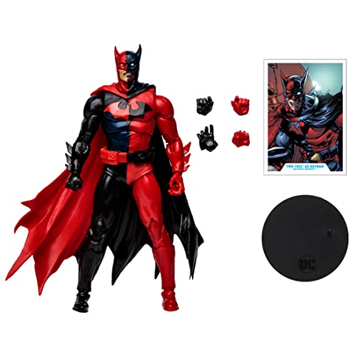 Two-Face as Batman articulation pose showing dynamic range and poseability