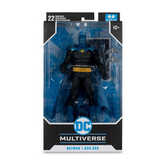 McFarlane Batman 1,000,000 collector art card back featuring biography notes.