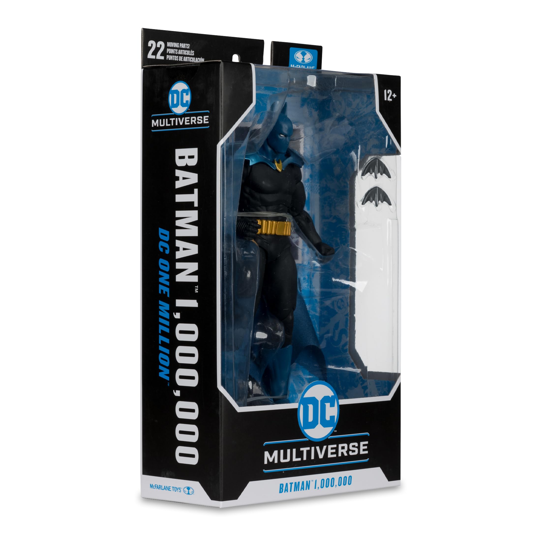 McFarlane Batman 1,000,000 high-detail sculpt and cape textures.