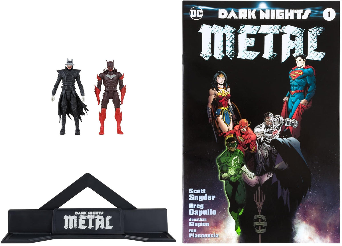 McFarlane Toys Batman Who Laughs 3-inch figure in blister pack, collectible display option