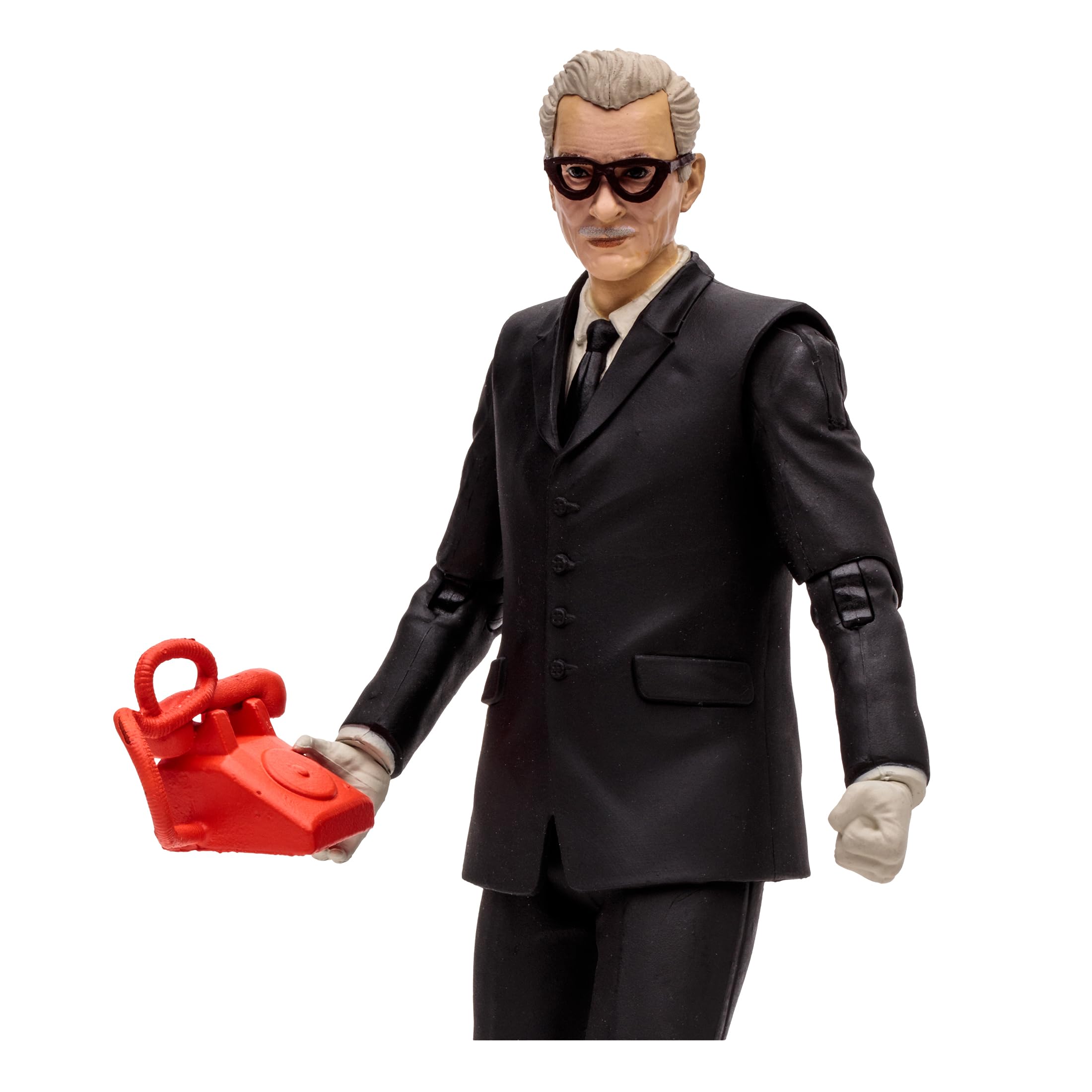 McFarlane Toys DC Retro Alfred Pennyworth articulation pose enhances dynamic display