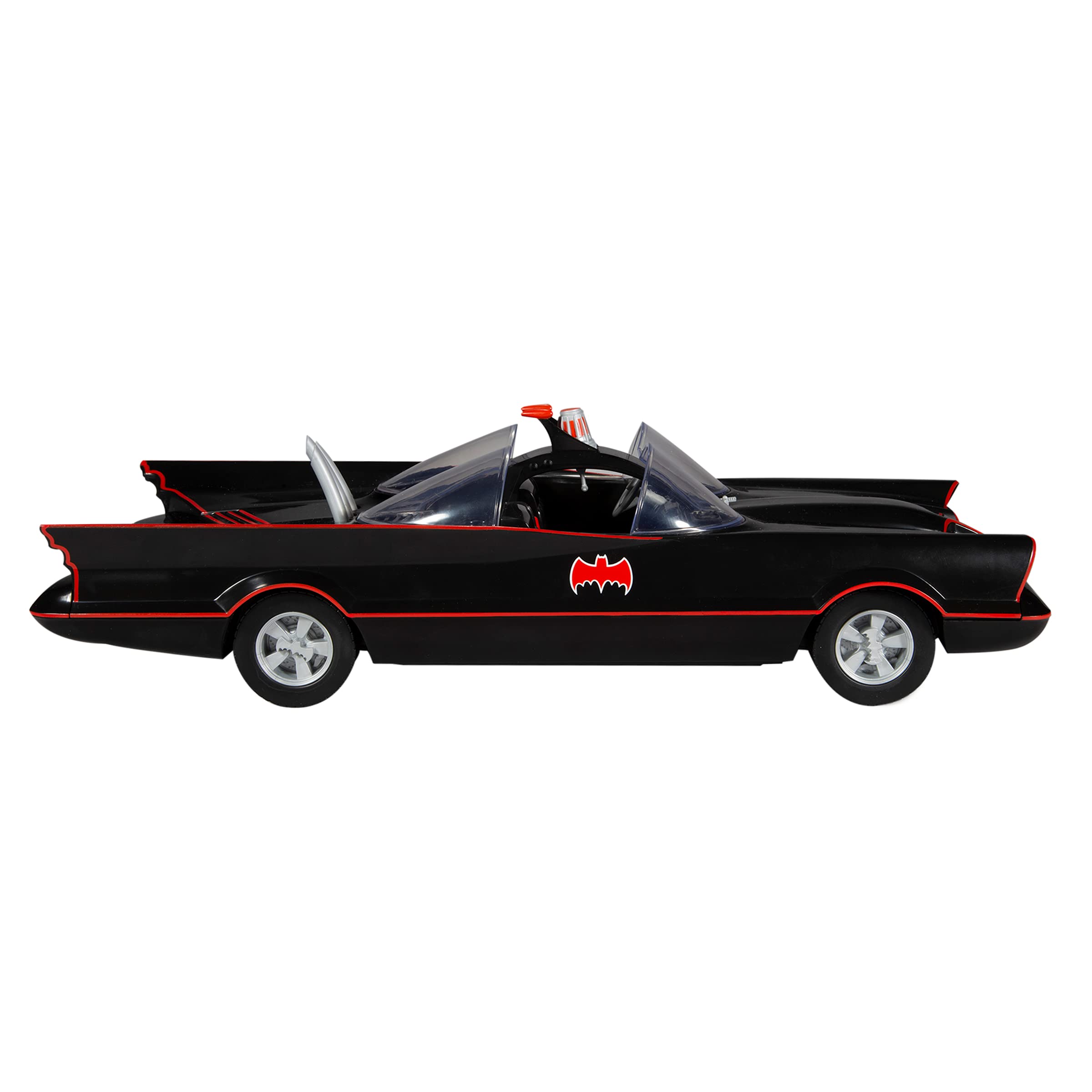 McFarlane Toys DC Retro Batmobile 1960s-detail highlights authentic lines