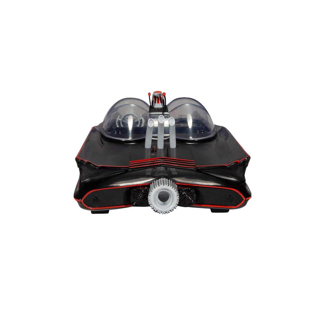 McFarlane Toys DC Retro Batmobile box art recreates iconic packaging