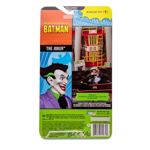 Unboxing Joker figure showing included newspaper accessory.