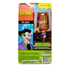 Unboxing Joker figure showing included newspaper accessory.