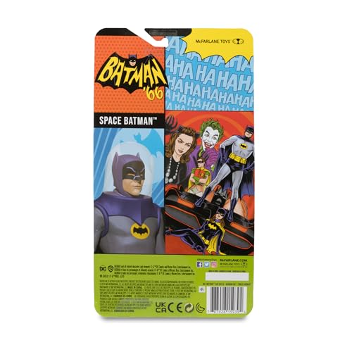 McFarlane DC Retro Space Batman 6in collectible piece to team up with others