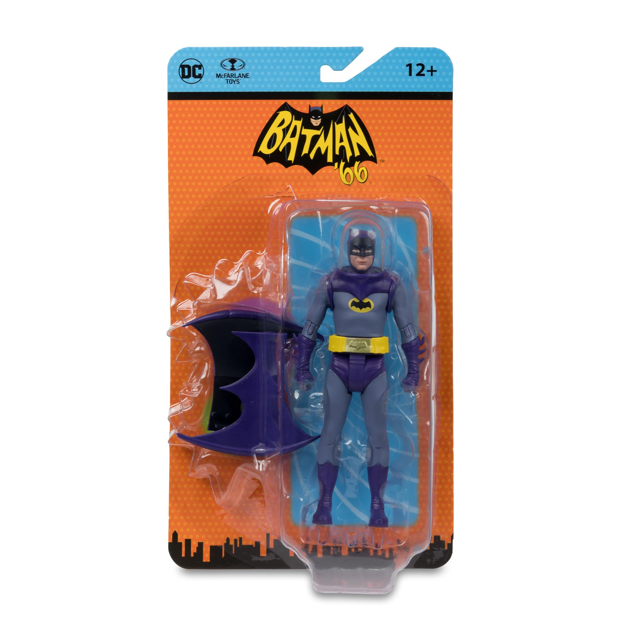 McFarlane Toys DC Retro Space Batman supports storytelling on tabletop scenes
