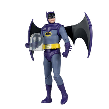 McFarlane Toys DC Retro Space Batman 6in front view ideal for display