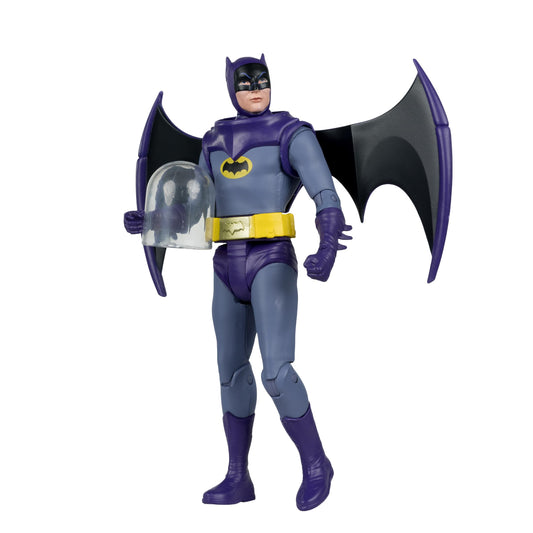 McFarlane Toys DC Retro Space Batman 6in front view ideal for display