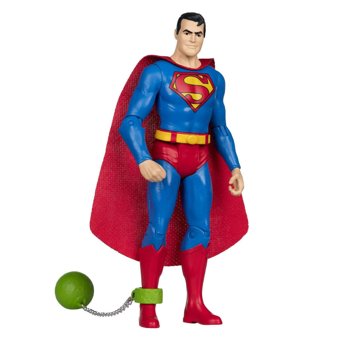 McFarlane DC Retro Superman figure in display-ready pose for collectors