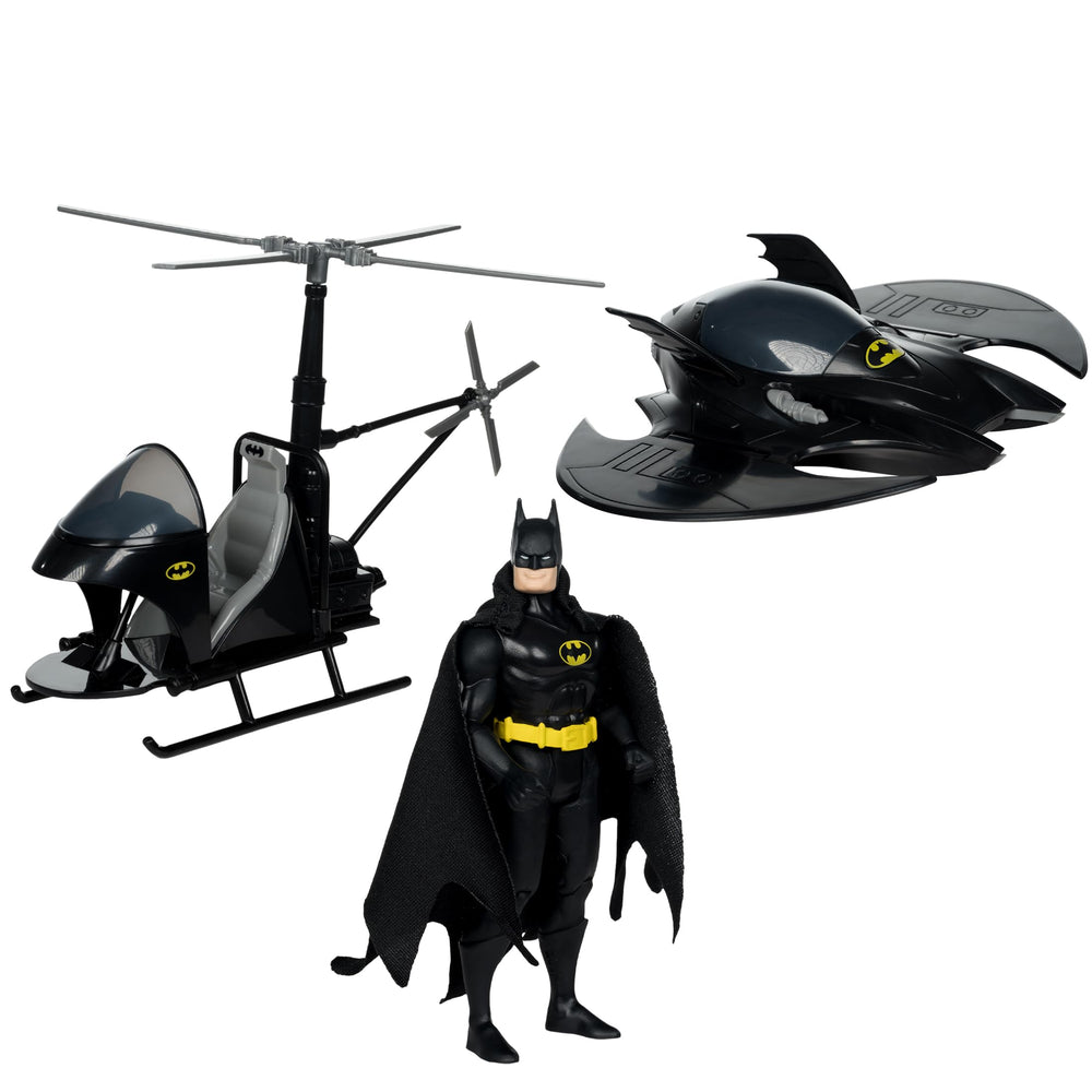 McFarlane Toys DC Super Powers Batman Batwing assembly for dramatic display