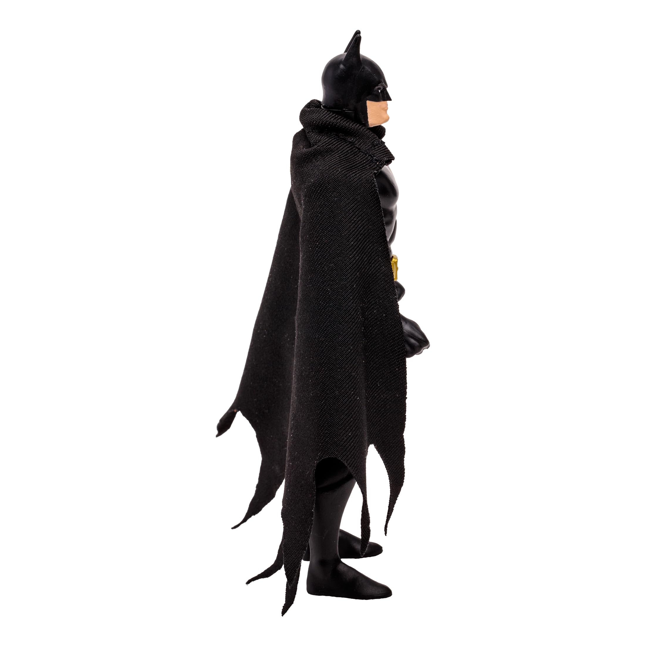 McFarlane Toys Batman black suit cowl detail highlights sculpted mask lines