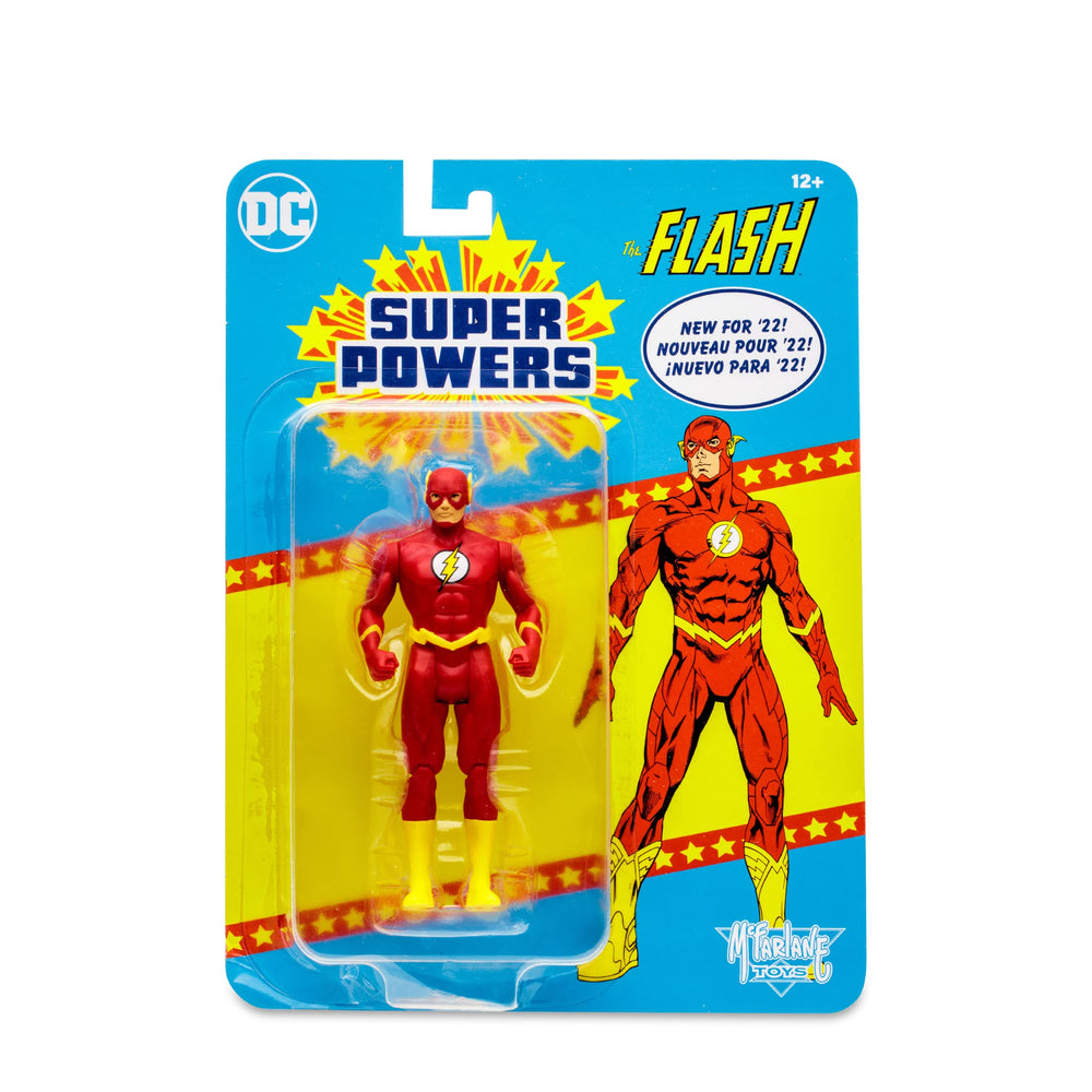 McFarlane Toys The Flash 5-inch scale fits with other DC collectors.