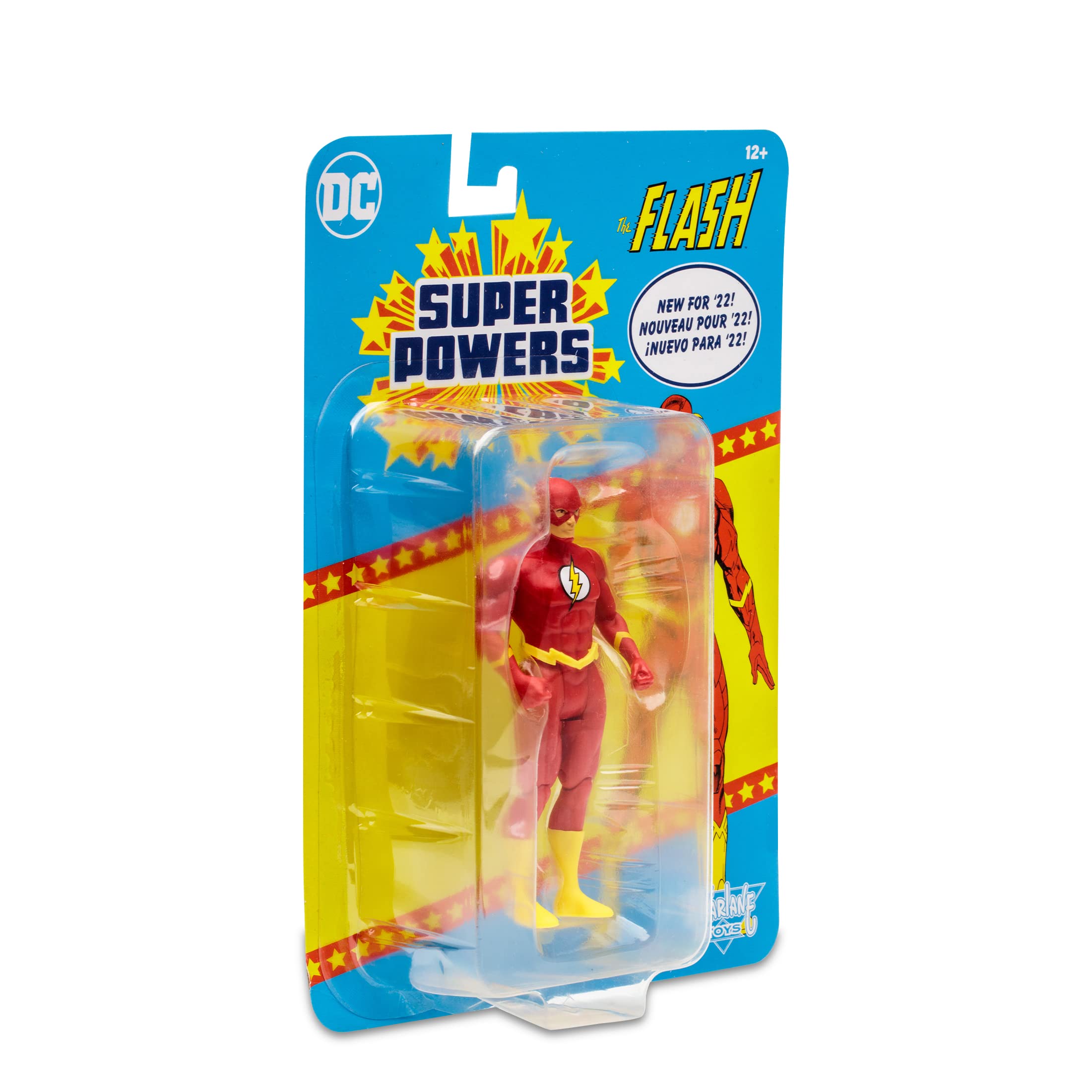 McFarlane Toys DC Super Powers The Flash figure fiveinch-scale ready for display and posing.