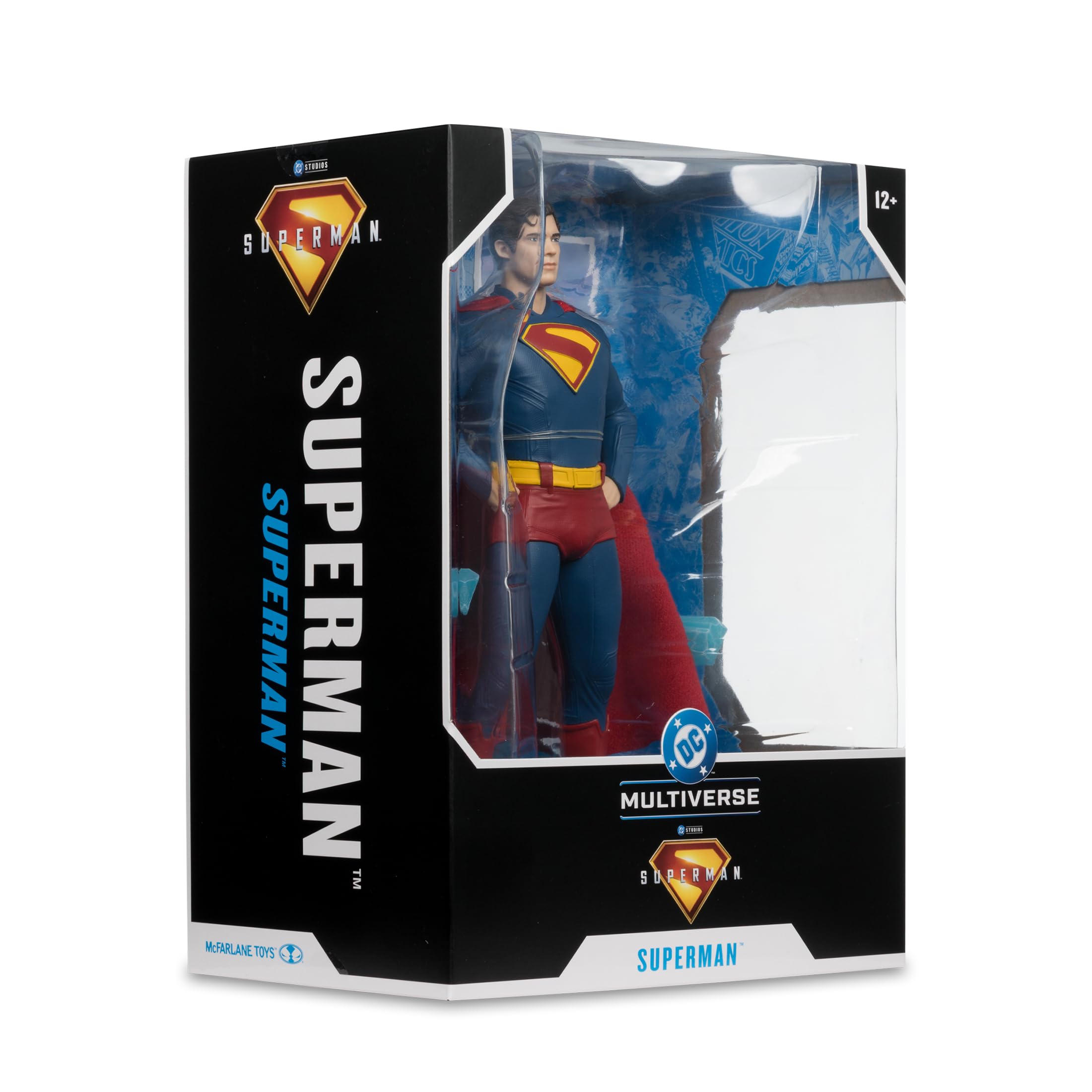 McFarlane Toys Superman 12in DC Multiverse line, perfect for completing a collection.