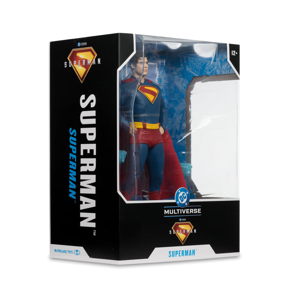 McFarlane Toys Superman 12in DC Multiverse line, perfect for completing a collection.