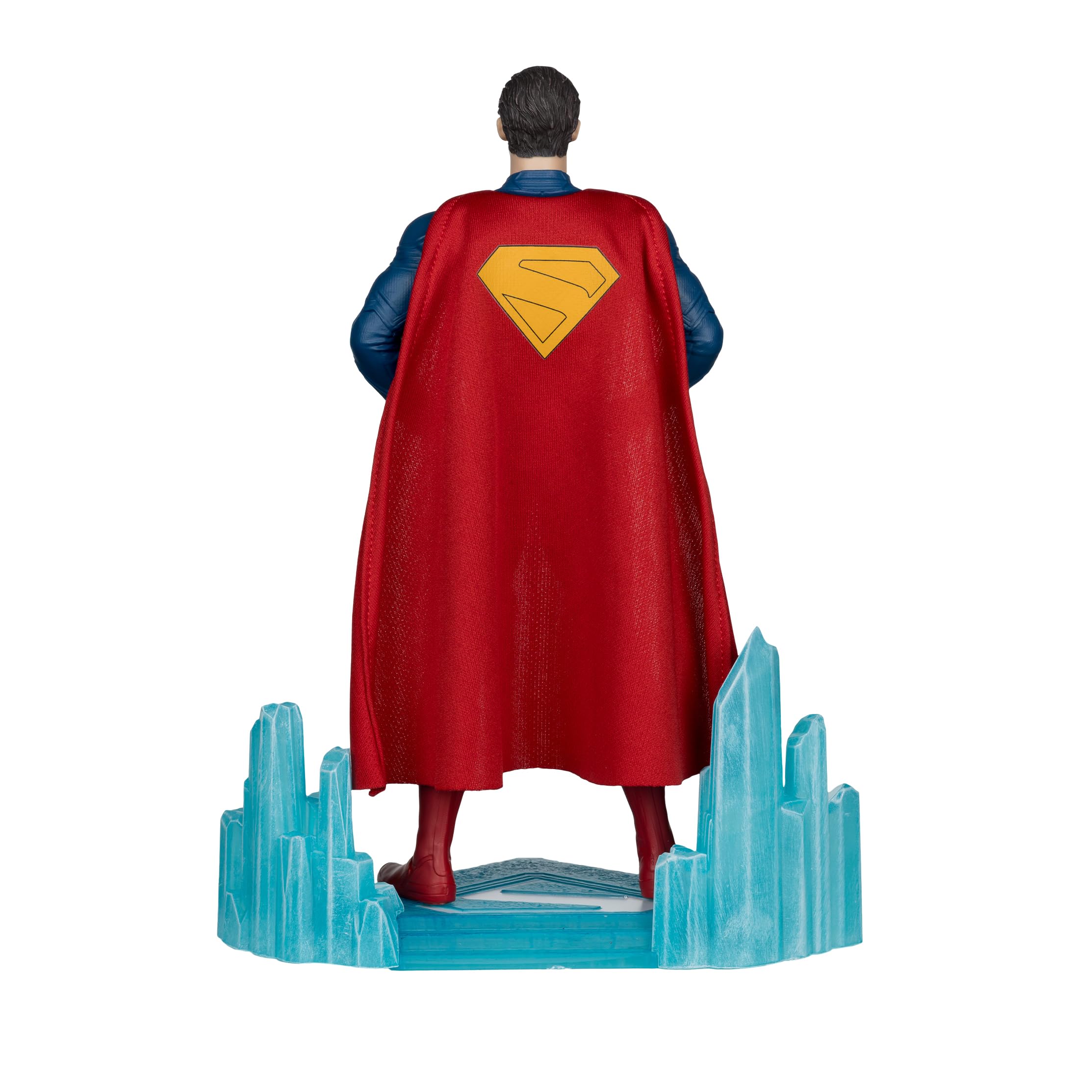 McFarlane Toys Superman 12in environmental base, boosts shelf presence.