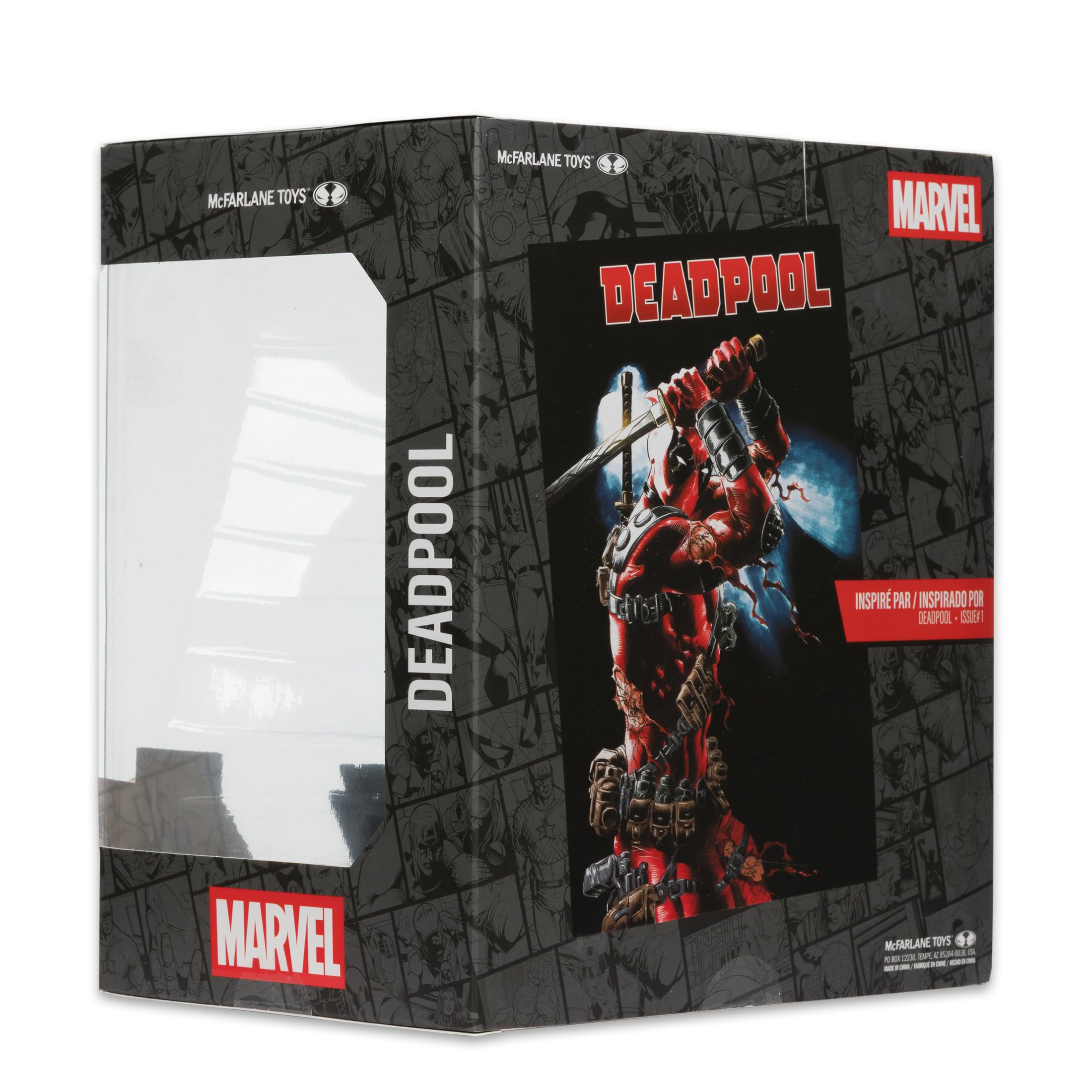 McFarlane Toys Marvel collectibles display within a cohesive collection.