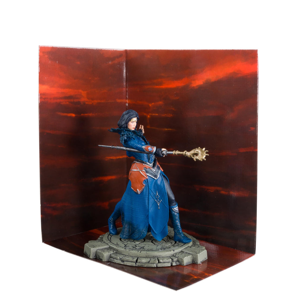 McFarlane Toys Diablo IV Hydra Lightning Sorceress diorama setup idea