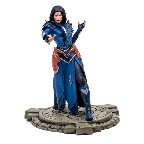 McFarlane Toys Diablo IV Hydra Sorceress interchangeable head option for customization