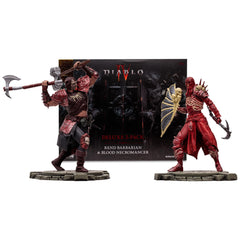 McFarlane Toys Diablo IV Rend Barbarian figure in dynamic pose for shelf display