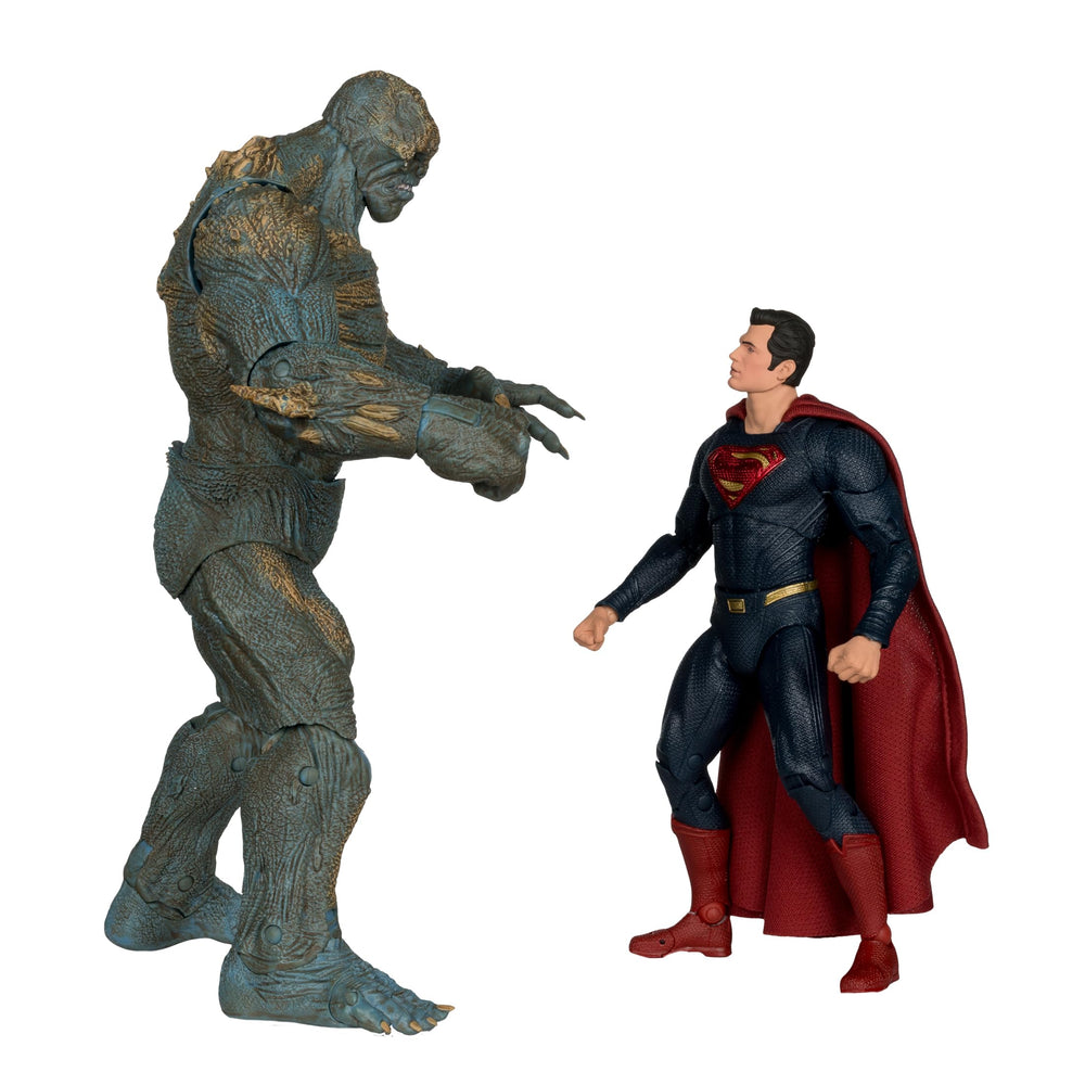 Doomsday figure detail from DC Multiverse for shelf display and photography.