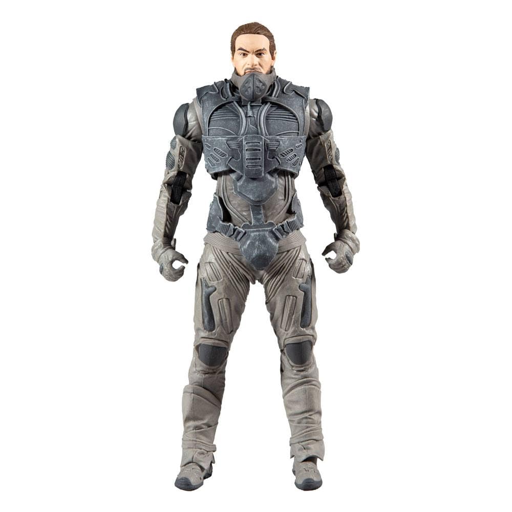 McFarlane Toys Duncan Idaho figure front view showing detailed sculpt for display collections.