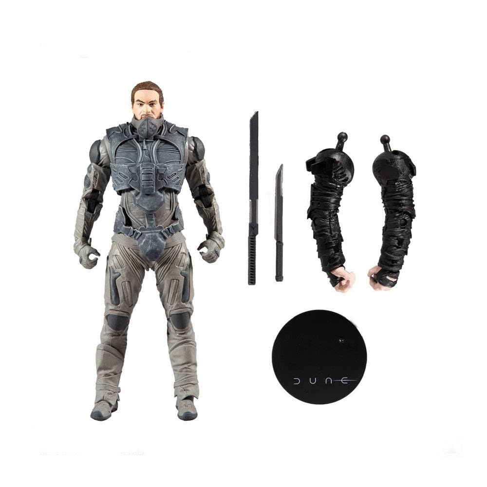 McFarlane Toys Dune packaging art elevates collectible appeal for fans.