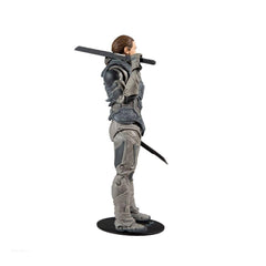 Duncan Idaho with swords and base enables dynamic posing for Dune display.