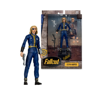 McFarlane Toys Fallout Steph Harper 7in base for stable vault display