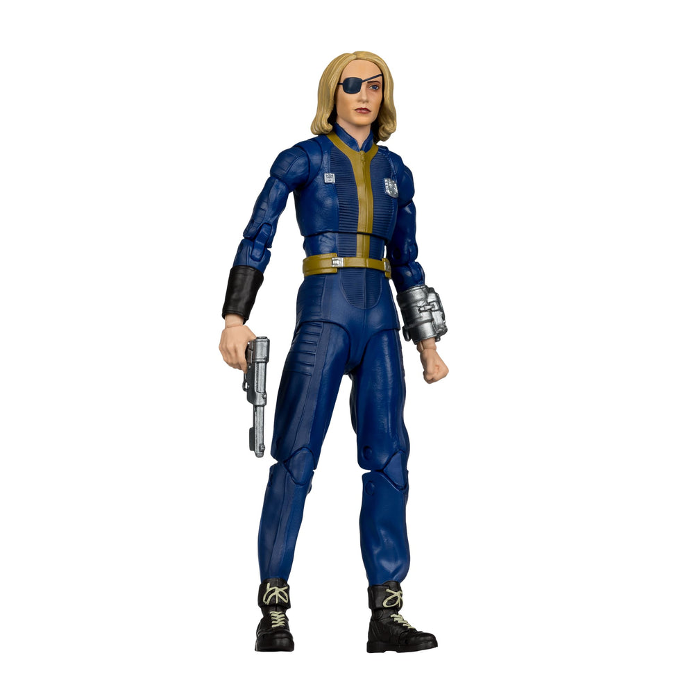 McFarlane Toys Fallout Steph Harper 7in figure front view with pose-ready articulation