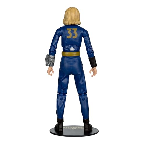 McFarlane Toys Fallout Steph Harper 7in with four hands and two weapons for display