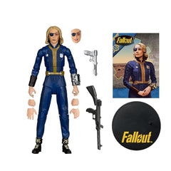 McFarlane Toys Fallout Steph Harper 7in figure side angle reveals sculpt detail